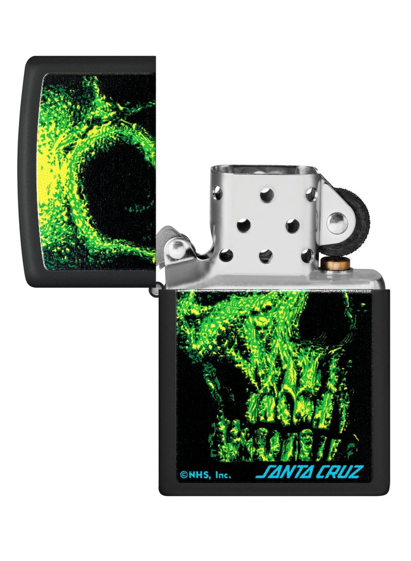 Zippo 48743 218 Santa Cruz Black Matte Windproof Lighter - Image 4