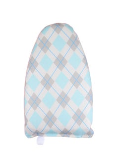 Excefore Garment Steamer Ironing Glove, Waterproof Steam Mitt with Finger Loop Heat Resistant Garment Steamer Mitt for Clothes, White Blue  - Image 1