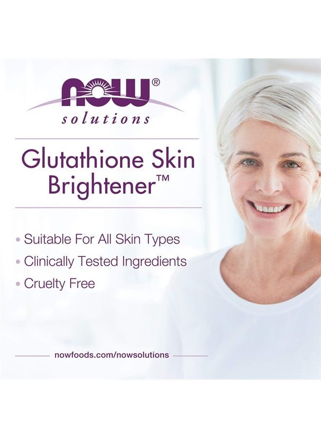 now Solutions Glutathione Skin Brightener Cream, Firming and Nourishing, Suitable For All Skin Types, 2-Ounce - Image 4