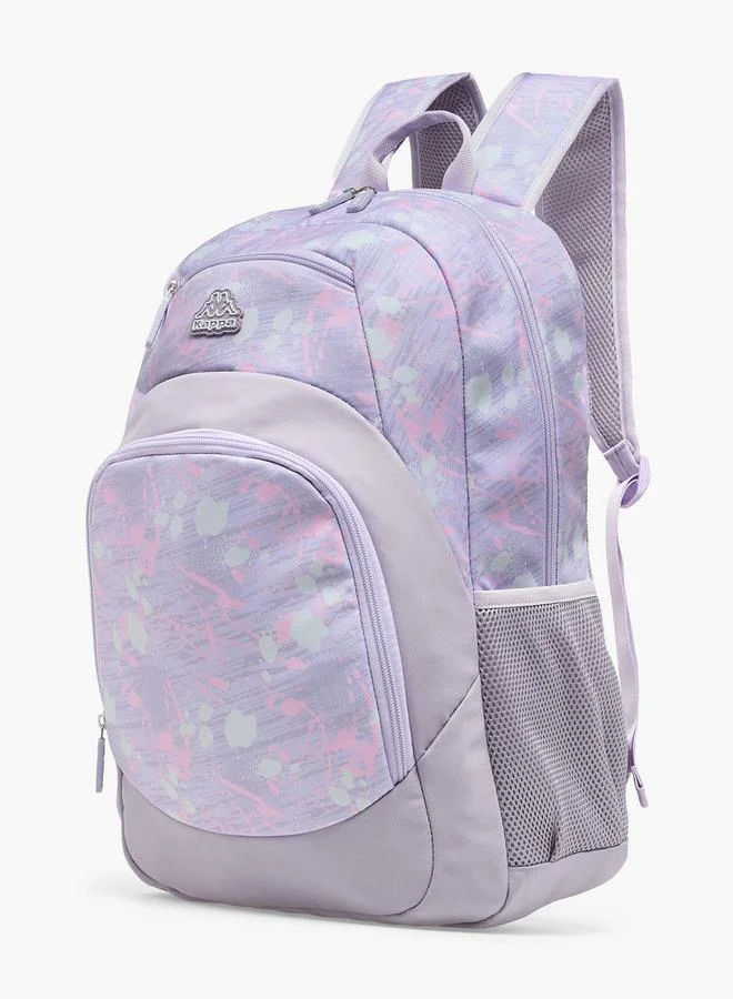 Kappa Abstract Print 3-Piece School Backpack Set For Kids 13 Years+ With Lunch Bag