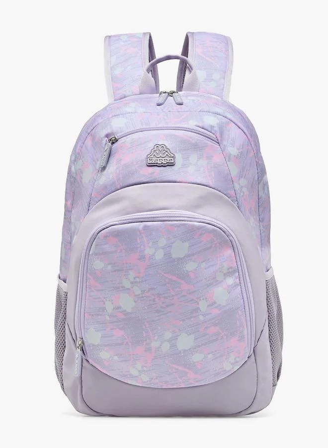 Kappa Abstract Print 3-Piece School Backpack Set For Kids 13 Years+ With Lunch Bag