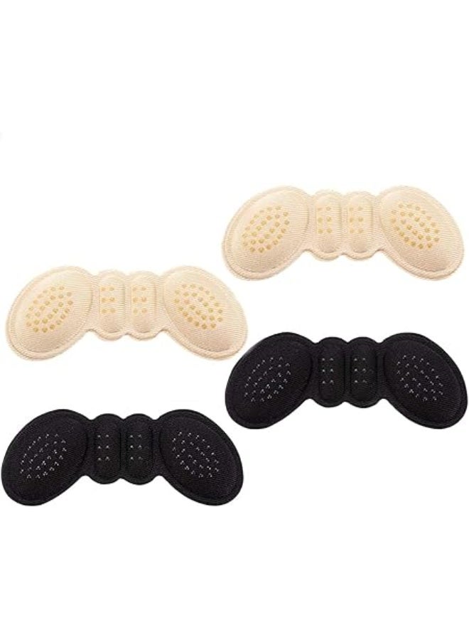 These heel cushion pads are designed with a heel-hugging shape to provide better comfort and stability when wearing loose or slightly oversized shoes. They help reduce friction inside the shoe, protecting the heels from blisters and irritation while walking. 1Pair - Image 1