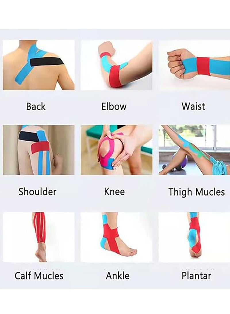 شريط Kines لدعم العضلات والمفاصل . (ابيض) - Image 2