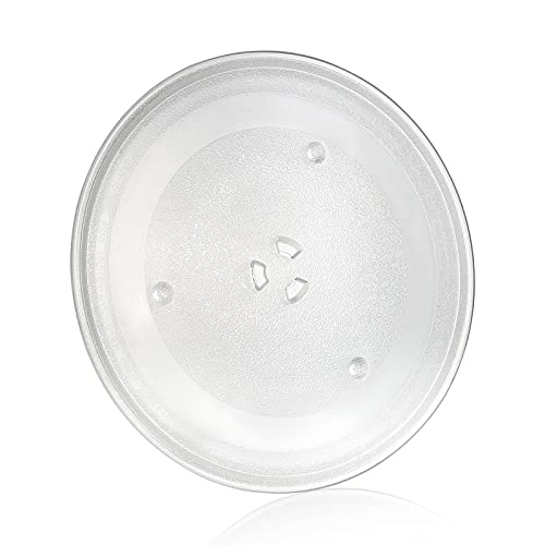 APPLIANCEMATES 11.25" Microwave Glass Turntable Plate Replacement for GE and Samsung- 11 1/4" Microwave Glass Turntable Tray Replaces ME16K3000AS, ME17R7021ES, WB49X10097,WB39X0078,WB49X10034 by APPLIANCEMATES - Image 1