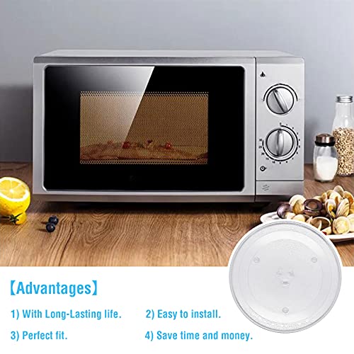 APPLIANCEMATES 11.25" Microwave Glass Turntable Plate Replacement for GE and Samsung- 11 1/4" Microwave Glass Turntable Tray Replaces ME16K3000AS, ME17R7021ES, WB49X10097,WB39X0078,WB49X10034 by APPLIANCEMATES - Image 5