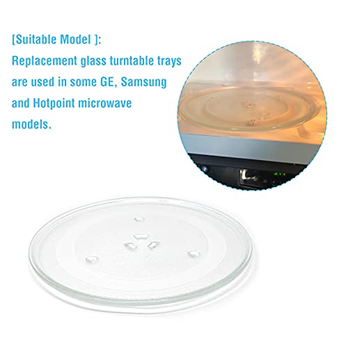 APPLIANCEMATES 11.25" Microwave Glass Turntable Plate Replacement for GE and Samsung- 11 1/4" Microwave Glass Turntable Tray Replaces ME16K3000AS, ME17R7021ES, WB49X10097,WB39X0078,WB49X10034 by APPLIANCEMATES - Image 4