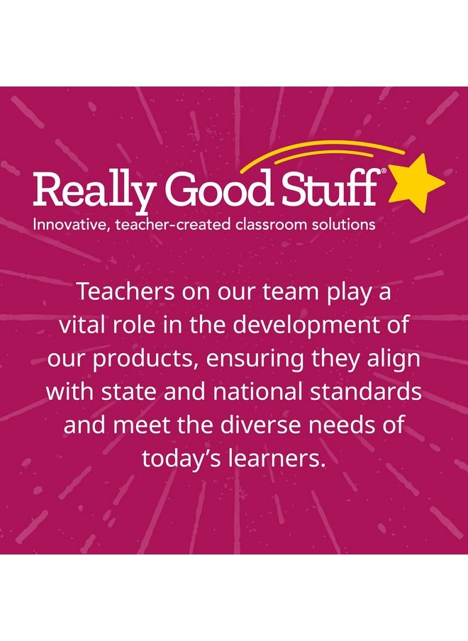 Really Good Stuff Color-Coded Magnetic Letters - 80 Lowercase Letters (Red Vowels, Blue Consonants)  - Image 3