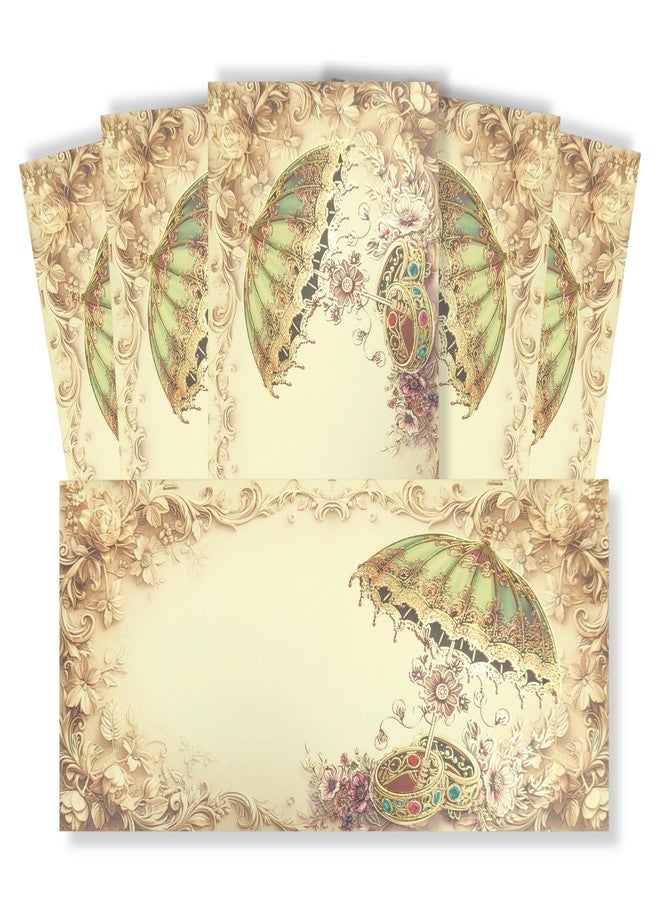 Fonsie cash shagun fancy design envelopes pack of 30 for gifting money on wedding gift, baby shower gift, shagun, family gatherings(Umbrella) - Image 1
