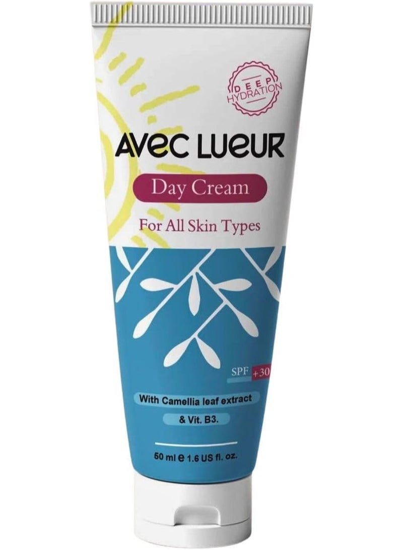 Avec Lueur Day Cream SPF+30 Brand: Avec Lueur  50 ml 