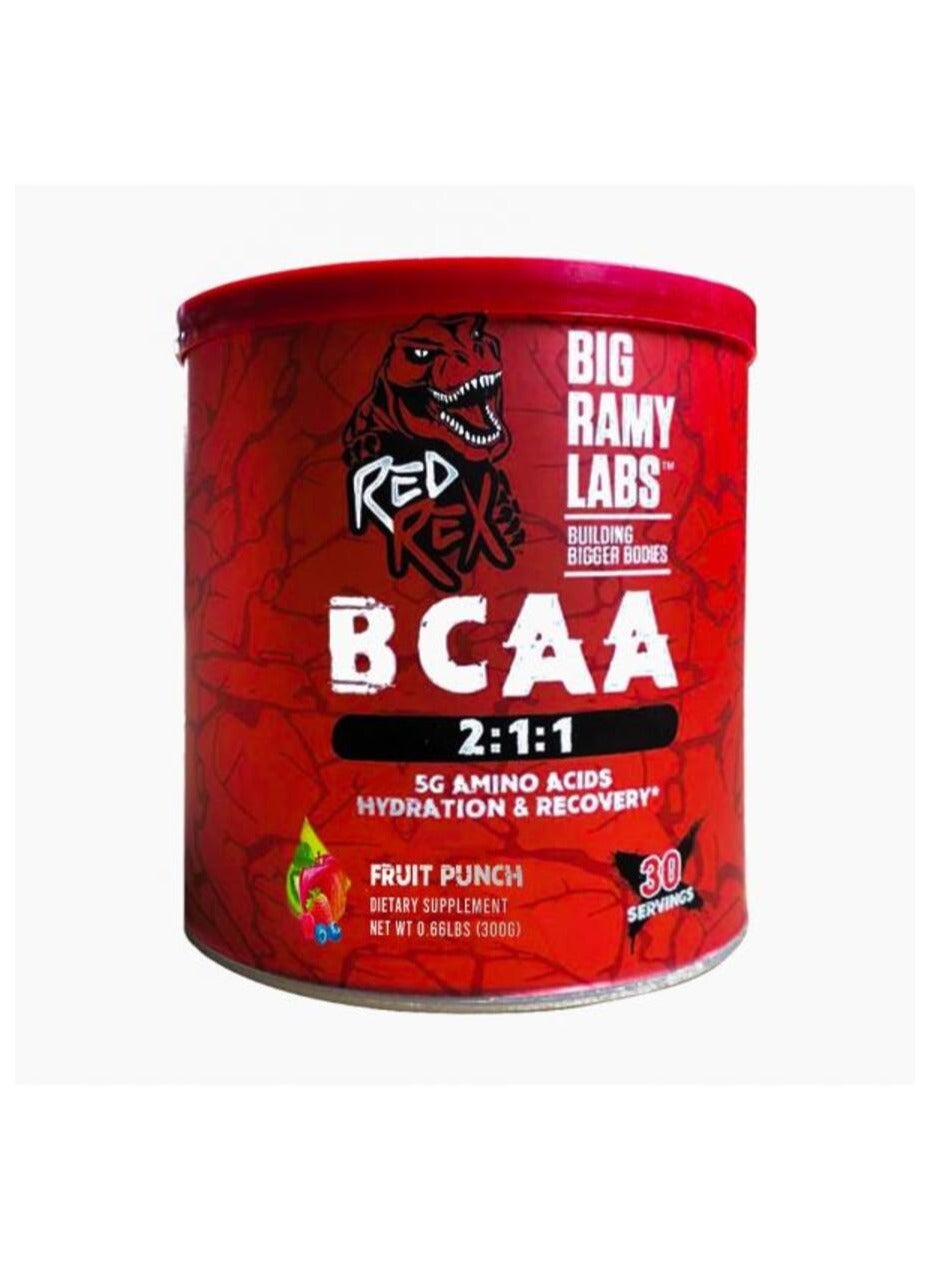 سعر ومواصفات RED REX Bcaa 2:1:1 - 30 حصة - 300 جرام - مشروب فواكه (ZBC001E18A1B1423FCD3BZ) على Noon EG