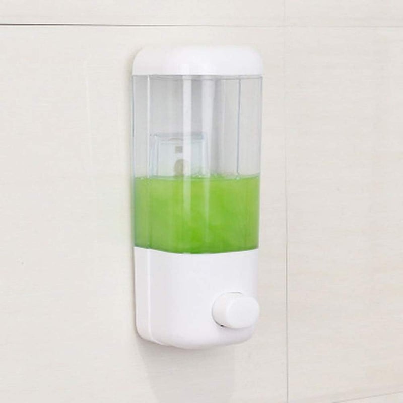 Transparent Wall Mounted Manual Soap Dispenser Abs Box – Luxury Bathroom Soap Dispenser for Shower, Lotion, Shampoo, Liquid Sanitizer, and Basin – Wall Mount Design - Image 3