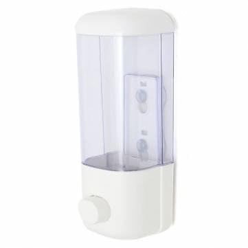 Transparent Wall Mounted Manual Soap Dispenser Abs Box – Luxury Bathroom Soap Dispenser for Shower, Lotion, Shampoo, Liquid Sanitizer, and Basin – Wall Mount Design - Image 5