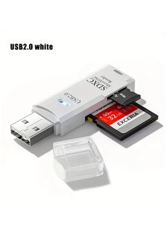 USB 2.0 SD/TF Card Reader Transfer Data Photos From Camera Storage Card To Your Computer High Speed 3.0 Card Reader Plug And Play