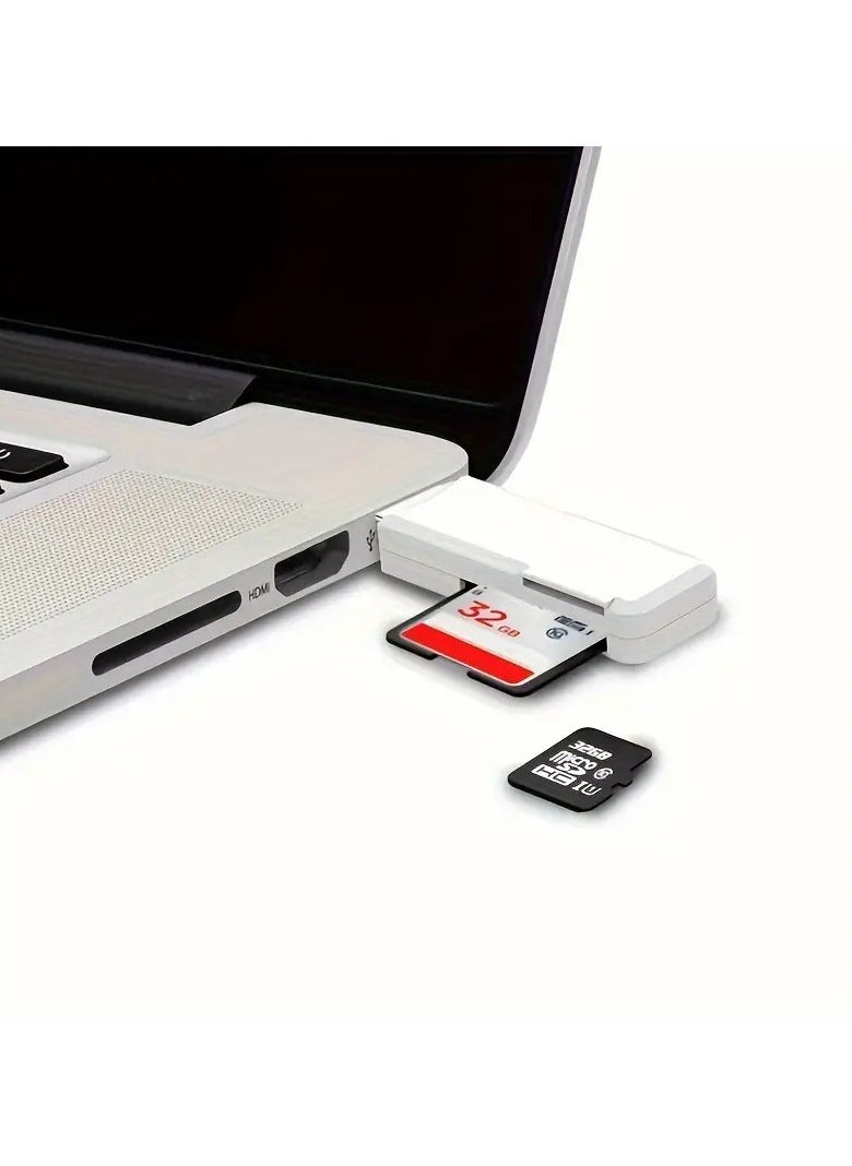 Home Clearance Sale - USB 2.0 SD/TF Card Reader Transfer Data Photos From Camera Storage Card To Your Computer High Speed 3.0 Card Reader Plug And Play - Image 1