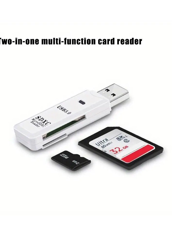 Home Clearance Sale - USB 2.0 SD/TF Card Reader Transfer Data Photos From Camera Storage Card To Your Computer High Speed 3.0 Card Reader Plug And Play - Image 1