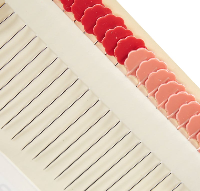 Clover Flower Head Pins Card, 20 ea. - Image 3