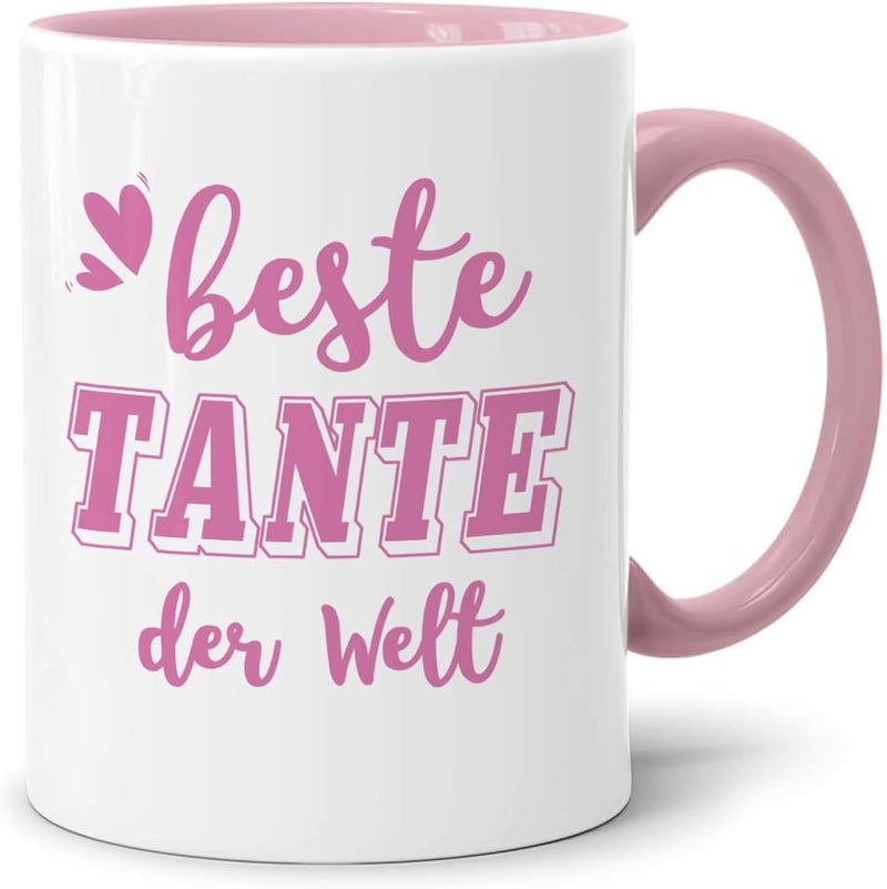 Funny Aunticorn Coffee Mug Gifts for Aunt from Niece Nephew, 11oz Unicorn Cup for Auntie Mother Grandma for Birthday Mothers' Day Thanksgiving Present