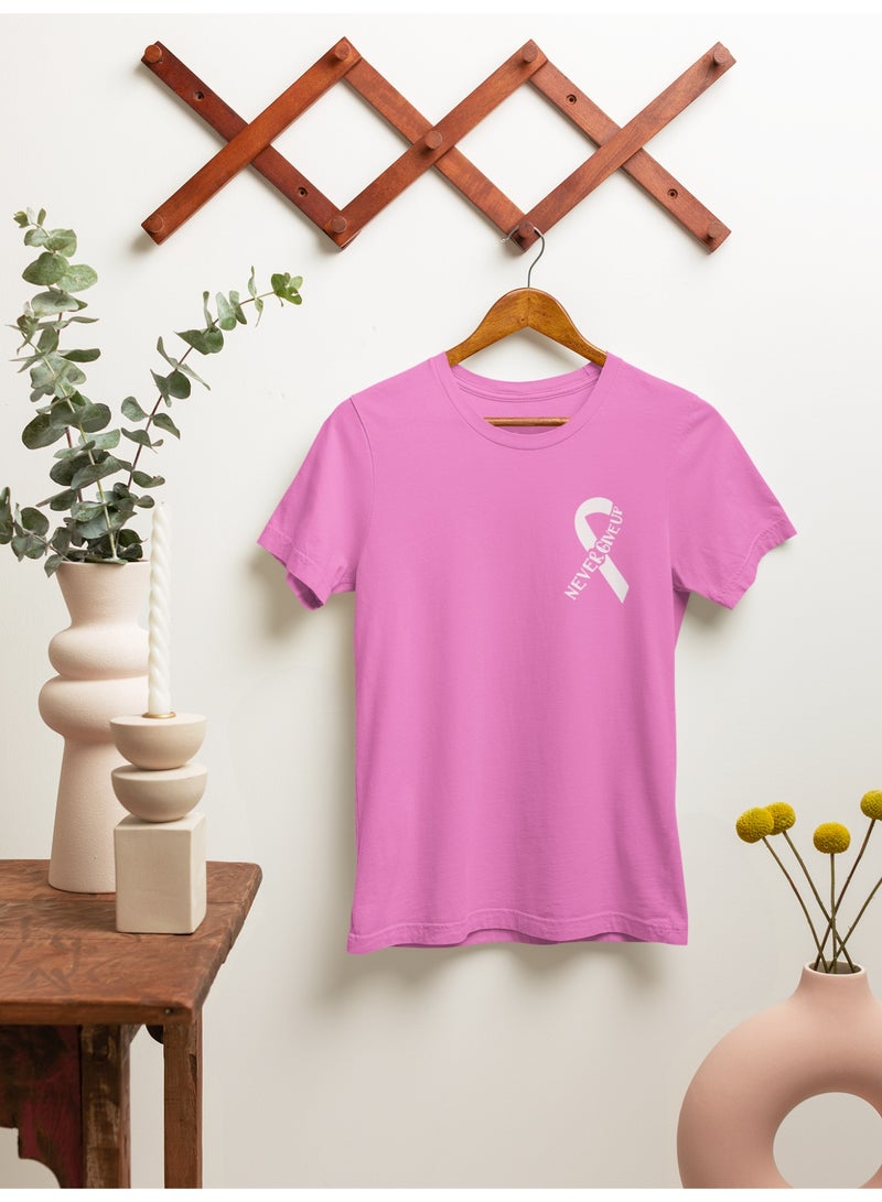 ZOOM BREAST CANCER AWARENESS LOGO T-SHIRT DESIGN