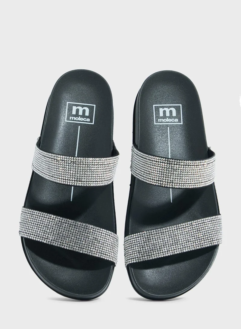 MOLECA Flat Sandals for Women – Stylish Ladies Flat Sandals & Comfortable Flat Slippers