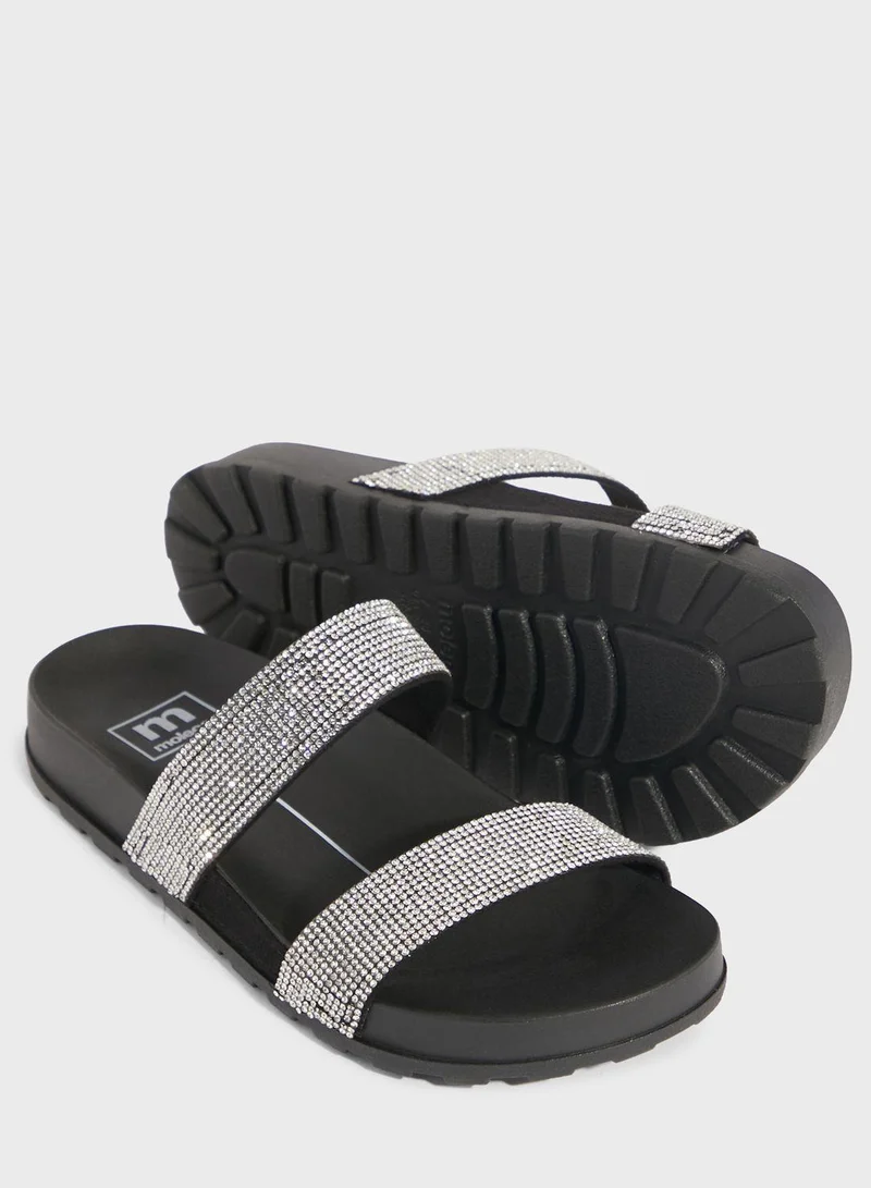 MOLECA Flat Sandals for Women – Stylish Ladies Flat Sandals & Comfortable Flat Slippers