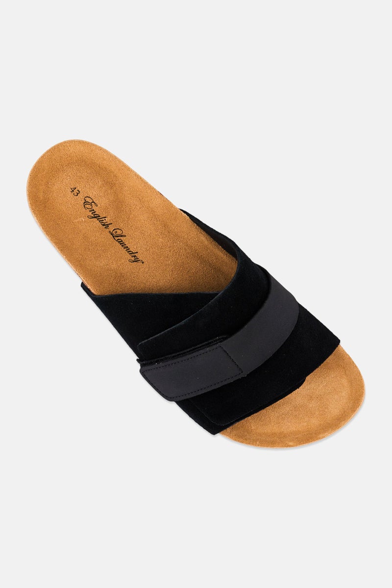 English Laundry Men Slip On Sandals, Black - Image 4
