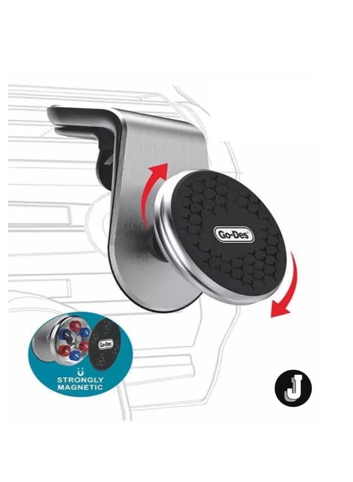 JAJEEK L-Shaped Magnetic Vehicle Phone Holder – Secure, Stylish, and Adjustable Mount for Your Car - Image 1