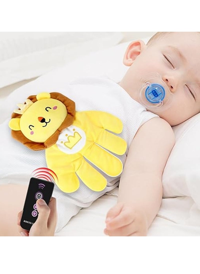 Generic - Baby Soothing Palm,Hand Glove Baby Patter With Remote Control | Red Bean Filling Baby Sleep Aid Palm - Image 1