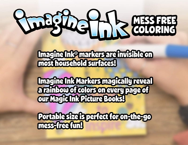 Bendon Publishing My Little Pony Hasbro 20-Page Imagine Ink Coloring Game Book with 1 Mess Free Marker 49934 Bendon - Image 5