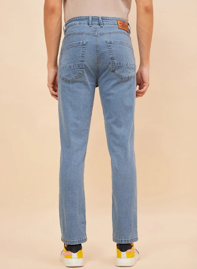 HIGH STAR Mens Blue Jeans