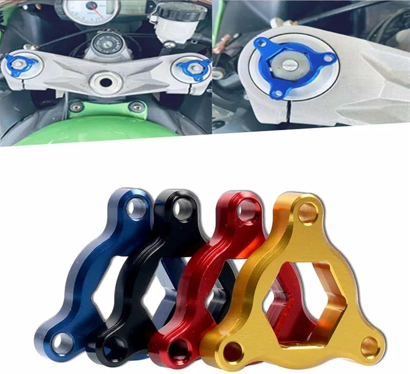 QASULER 22mm CNC Aluminum Suspension Fork Preload Adjusters - Image 3