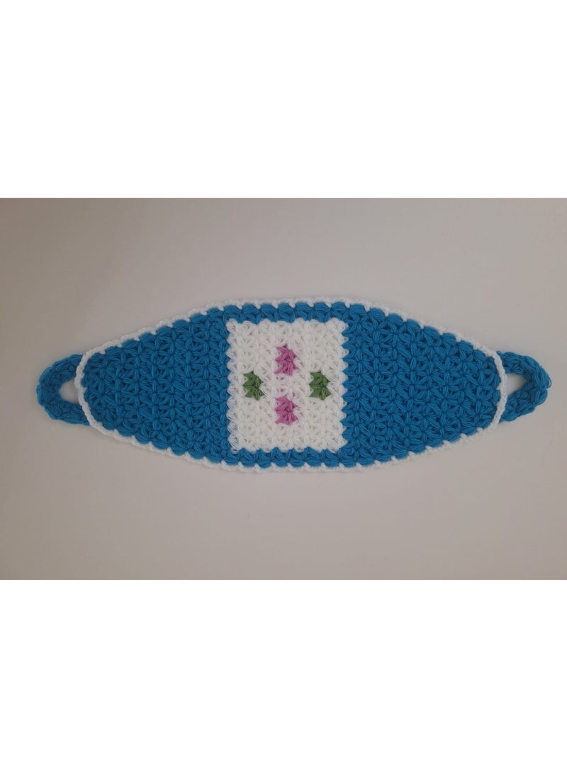 Banyo Dünyam Bathroom World Hand Knitted Body and Back Fiber 52x19 Cm  - Image 2
