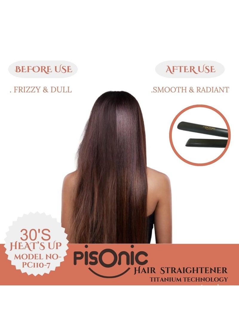 بيسونيك مكواة فرد الشعر بيسونيك بتقنية التيتانيوم - Image 3