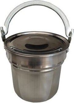 Megaw Steel Copper 2 Liter Capacity Metal Handle Authentic 