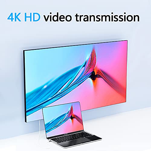 aucon Magnetic USB C Adapter, 24Pins Type C Connector, PD 100W Fast Charging 10Gbs Data Transfer - Image 4