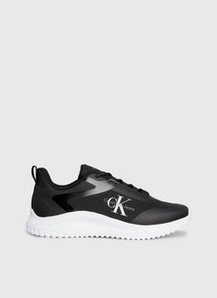 Calvin Klein Jeans EVA LOW LACE MIX RUNNER TRAINERS  - Image 1
