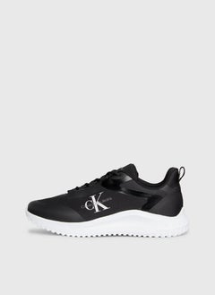 Calvin Klein Jeans EVA LOW LACE MIX RUNNER TRAINERS  - Image 2