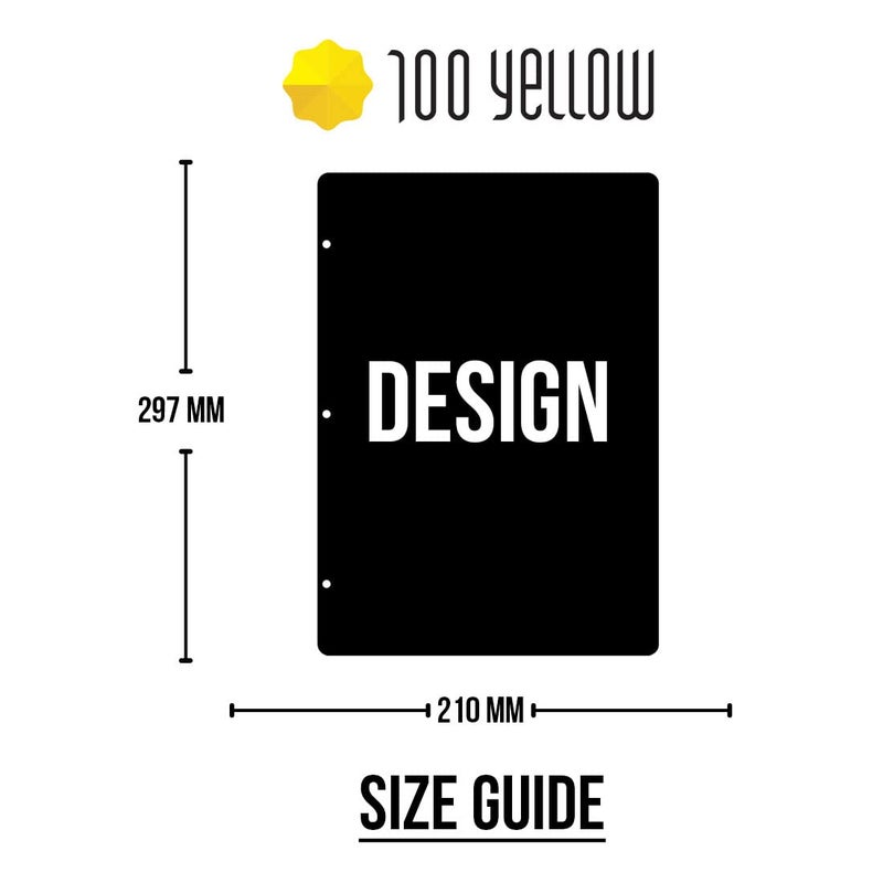 100Yellow ® Life Is A Journey Portrait Photo Album srapbook for capturing Travel and Adventures| 40 A4 pages | Size : 21 cm x 29.5 cm |Multicolour - Image 4