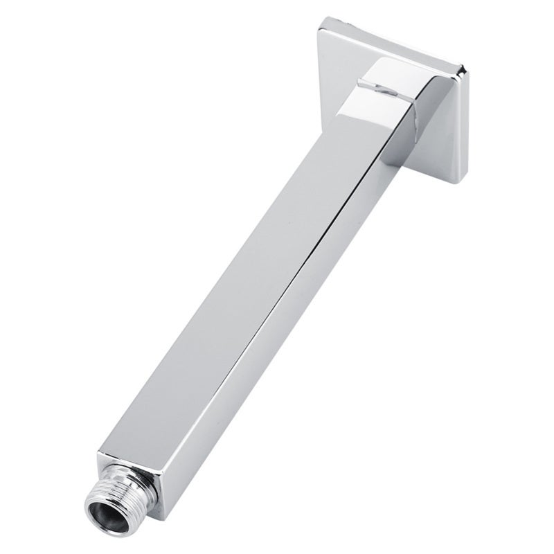 Square Shower Arm: 16 Inch Stainless Steel Structure, Sturdy Durable - Chrome Plated Corrosion Resistant, Universal G1/2" Thread Quick Install - Wall Or Ceiling Mount For Bathroom Concealed Shower Hea - Image 5