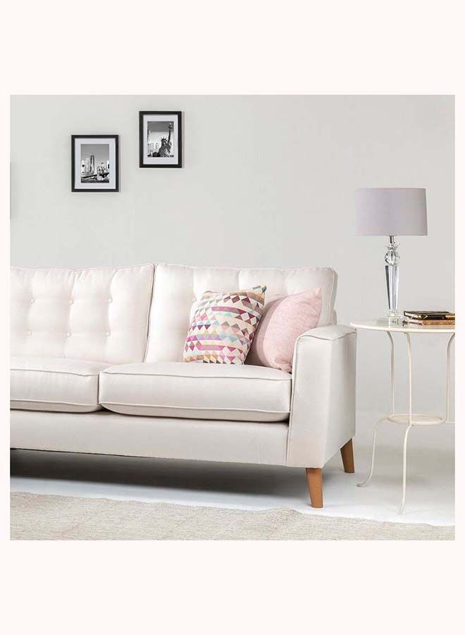 FSH Furniture Caenada Corner Sofa Set Ivory 90x255x180cm  - Image 2