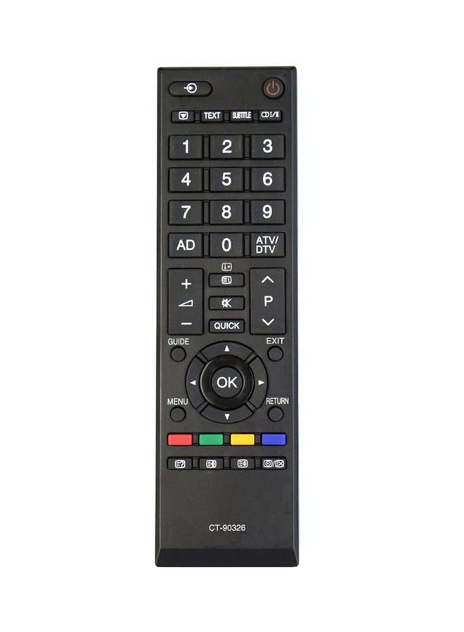 NIBEMINENT Remote Control For Toshiba LCD/LED SMART TV Black  - Image 1
