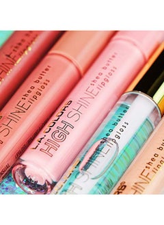 L.A. Colors High Shine Shea Butter Lip Gloss, Clear, 0.14 Ounce  - Image 5