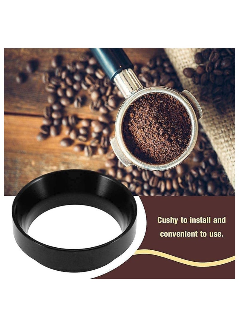 Espresso Dosing Funnel Aluminum Coffee Dosing Ring compatible  Replacement For 58mm Portafilters