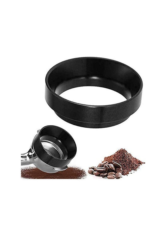 Espresso Dosing Funnel Aluminum Coffee Dosing Ring compatible  Replacement For 58mm Portafilters
