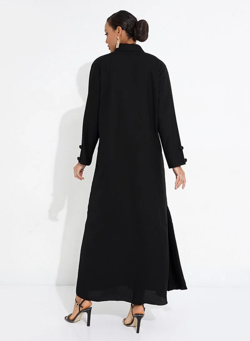 Rosette Abaya Casual Abaya Stylish