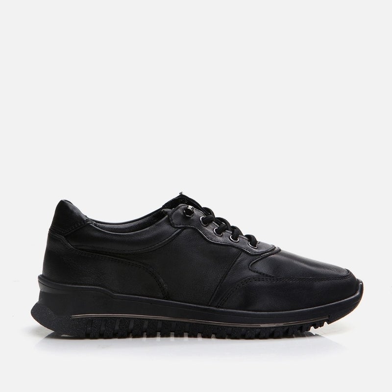 Hotiç 01AYH294650A100 GENUINE Leather Black Women's Sports Shoes  - Image 1
