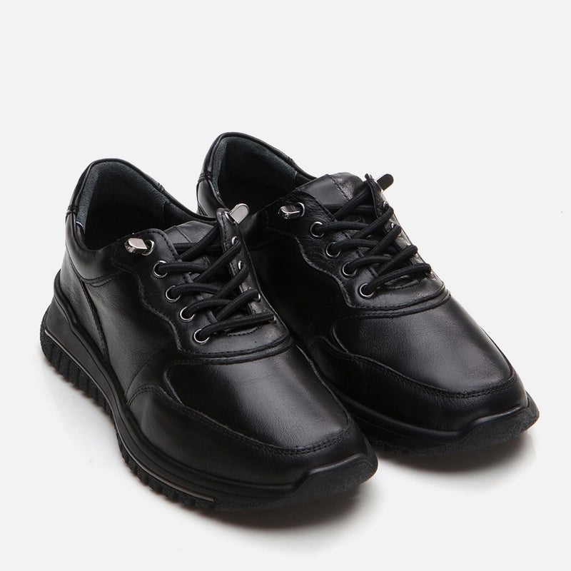 Hotiç 01AYH294650A100 GENUINE Leather Black Women's Sports Shoes  - Image 2