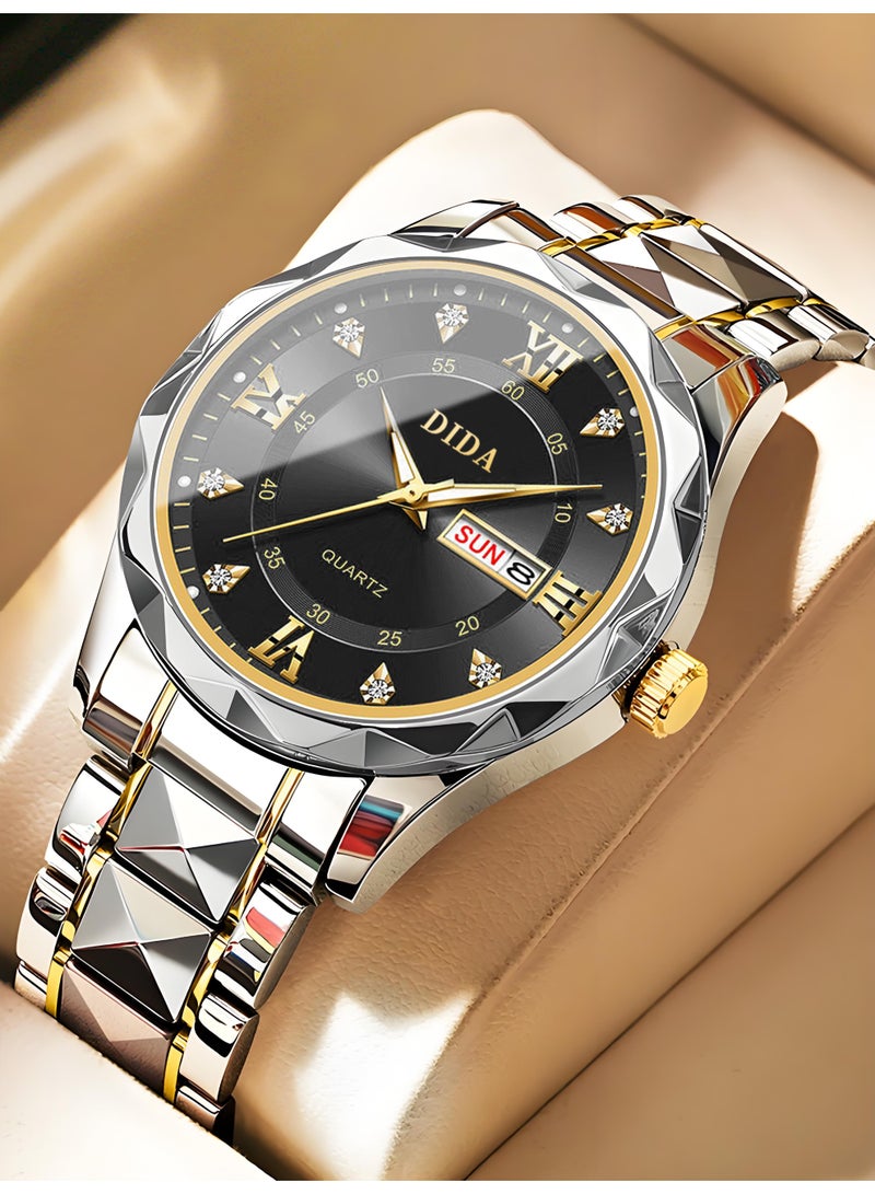 DIDA Men's Alloy Waterproof Fashion Wrist Watch B2521 -43mm - Image 3