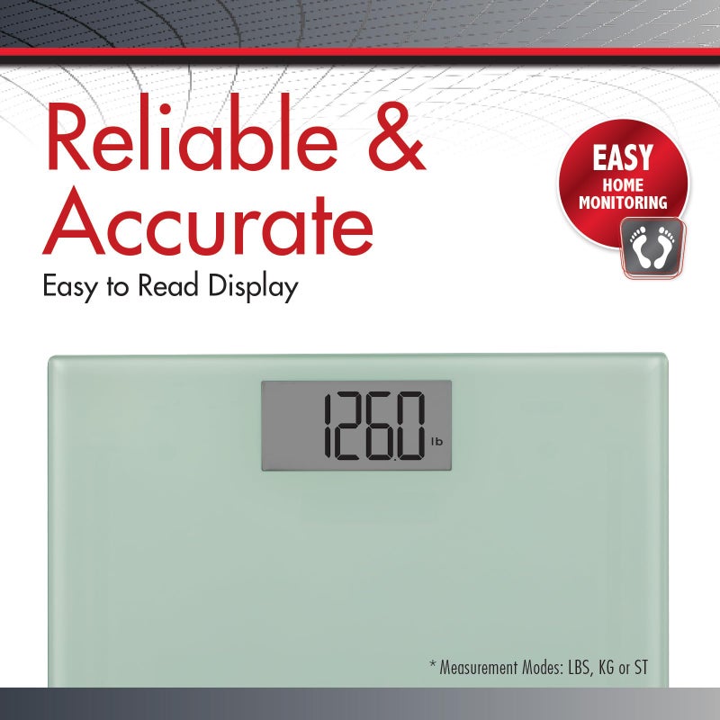 SmartHeart Veridian Smartheart Digital Weight Scale, Blue - Image 3