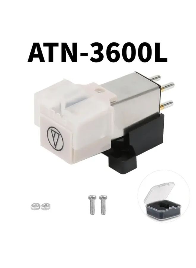 Audio Technica AT3600L High Fidelity Phono Cartridge Replacement Needle Diamond Stylus Turntable Accessory 1Box - Image 1
