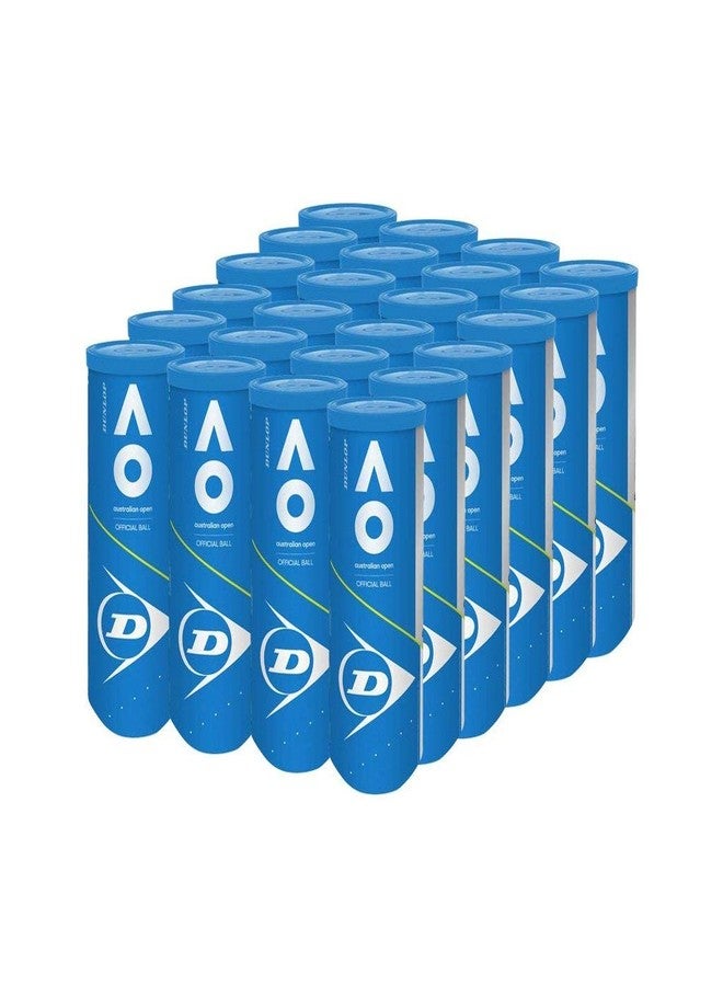 DUNLOP Australian Open (AO) Extra Duty All-Court Tennis Balls - 3 Ball Can (4 Cans) - Image 4